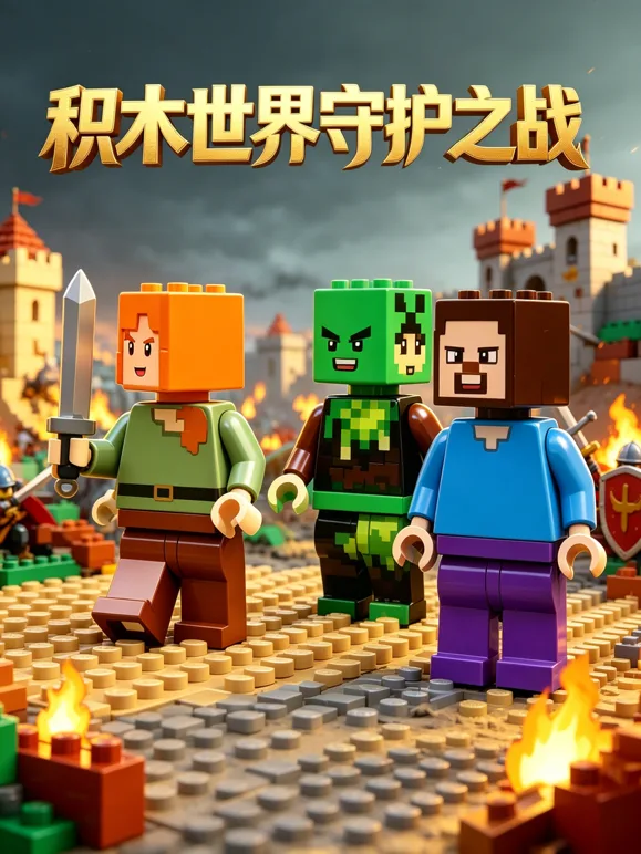 积木世界守护之战