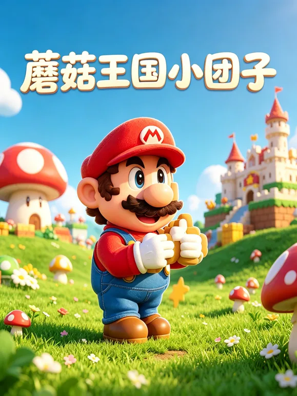 蘑菇王国小团子