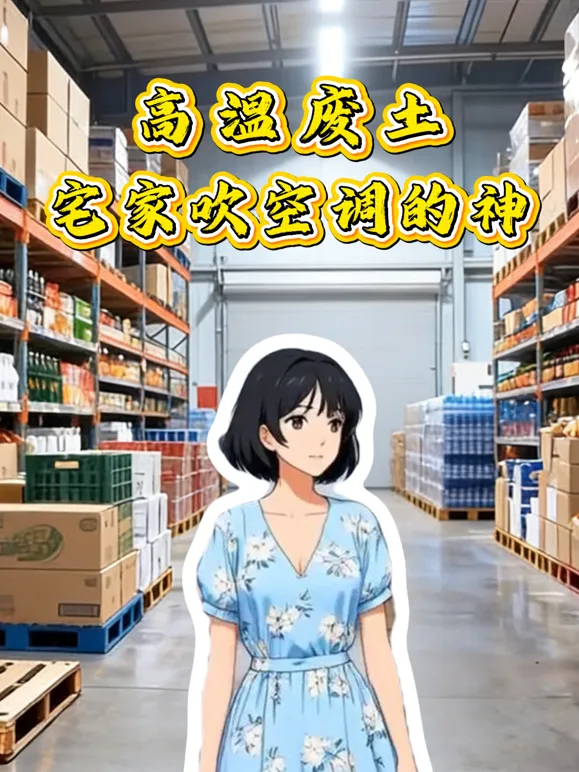 高温废土:宅家吹空调的神动态漫画